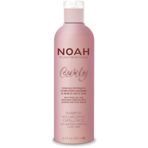 Noah Curly Volumizing Shampoo Apjomu piešķirošs šampūns cirtainiem matiem, 250 ml