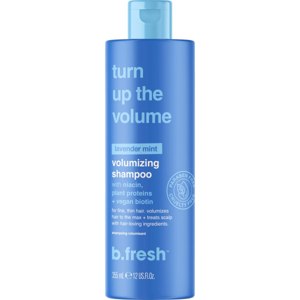 b.fresh Turn Up The Volume Volumizing Shampoo Apjomu palielinošs šampūns, 355 ml