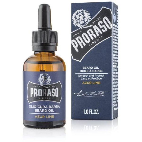 Proraso Azur Lime Beard Oil Bārdas eļļa, 30 ml