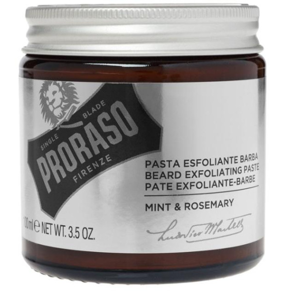 Proraso bārdas skrubis ar piparmētru un rozmarīna aromātu, 100 ml