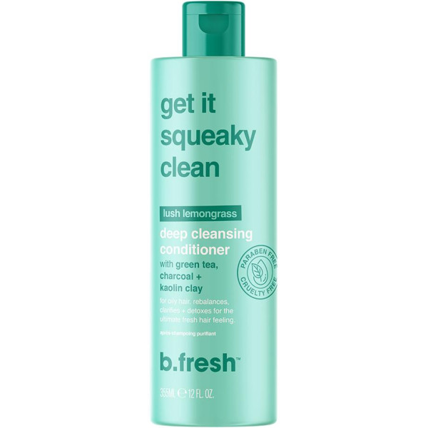 b.fresh Get It Squeeky Clean Deep Cleansing Conditioner Dziļi attīrošs kondicionieris, 355 ml