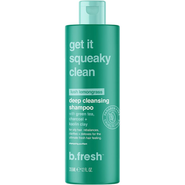 b.fresh Get It Squeeky Clean Deep Cleansing Shampoo Dziļi attīrošs šampūns, 355 ml