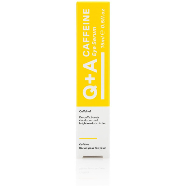 Q+A Caffeine Eye Serum Acu serums ar kofeīnu, 15 ml