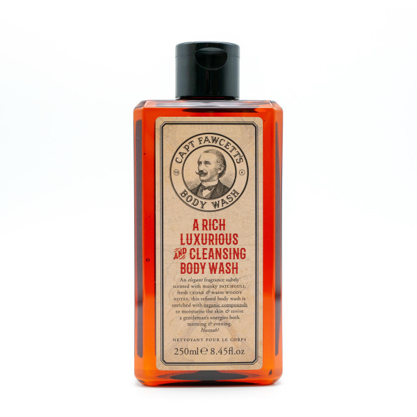 Captain Fawcett Luxurious & Cleansing Body Wash dušas želeja vīriešiem, 250 ml