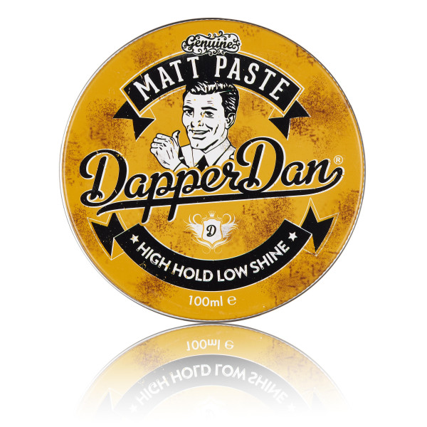 Dapper Dan Matt Paste Spēcīgas fiksācijas, matēta matu modelēšanas pasta, 100 ml