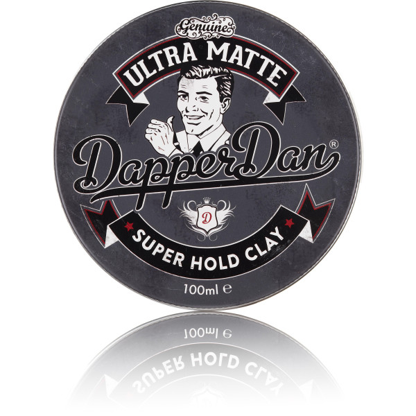 Dapper Dan Ultra Matte Super Hold Clay Īpaši spēcīgas noturības matēts modelēšanas māls, 100 ml