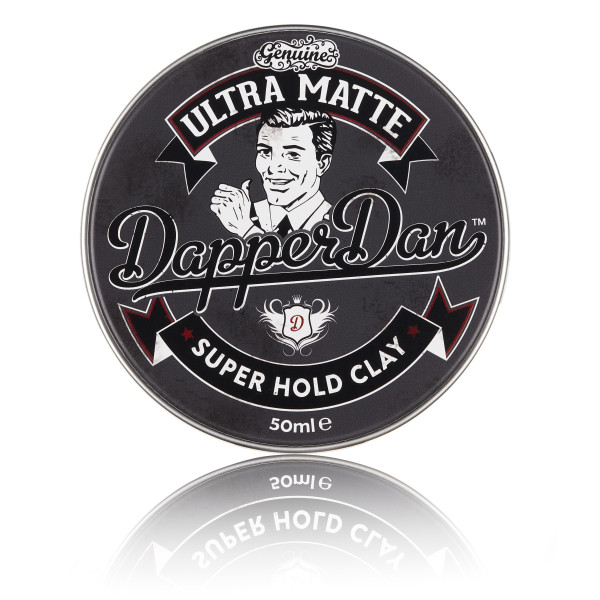 Dapper Dan Ultra Matte Super Hold Clay Īpaši spēcīgas noturības matēts modelēšanas māls, 50 ml