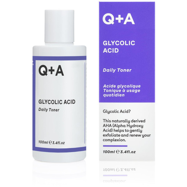 Q+A Glycolic Acid Daily Toner Toniks sejai ar glikolskābi, 100 ml