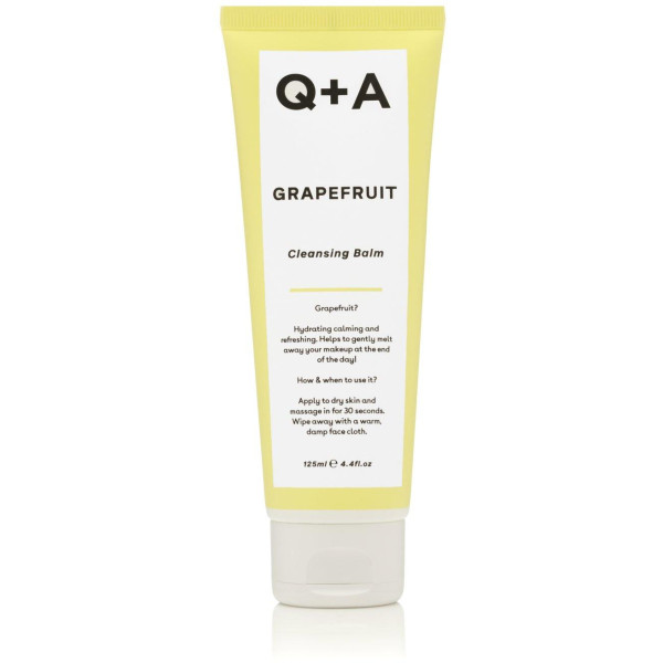 Q+A Grapefruit Cleansing Balm Attīrošs sejas balzams, 125 ml