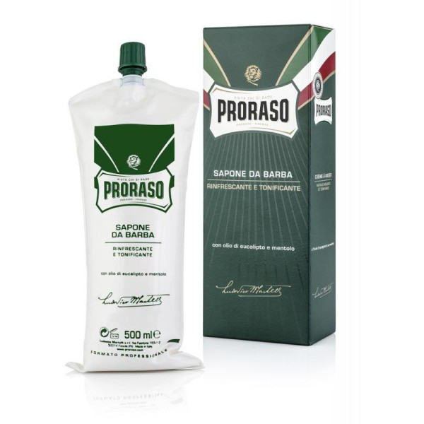 Proraso Green Line Shaving Cream Atsvaidzinošs šķidrs skūšanās krēms, 500 ml