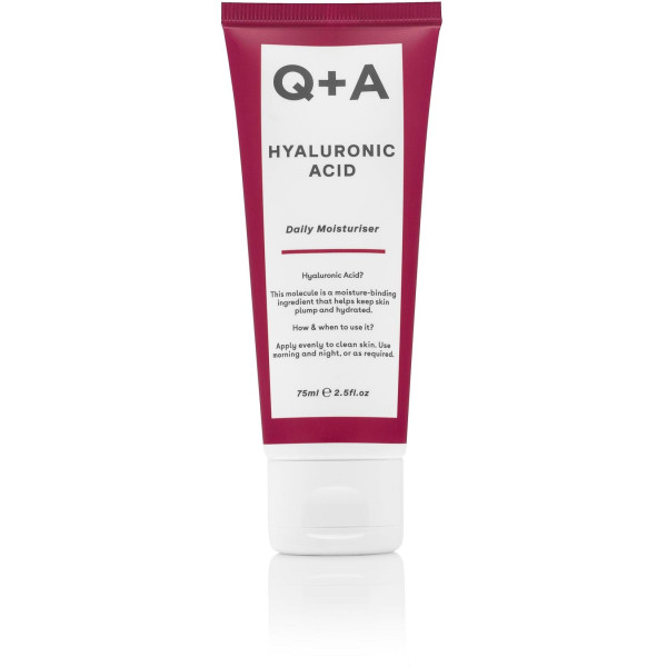 Q+A Hialuronskābe Daily Moisturizer Intensīvi mitrinošs sejas krēms, 75 ml