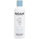 Noah Kids Shampoo Milk And Sugar For Long Hair Bērnu šampūns ar pienu un cukuru gariem matiem, 250 ml