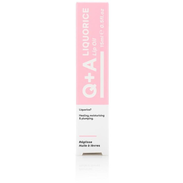 Q+A Liquorice Lip Oil Lūpu eļļa, 15 ml