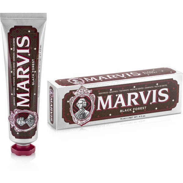 Marvis Black Forest Mint, ķiršu un šokolādes garšas zobu pasta, 75 ml