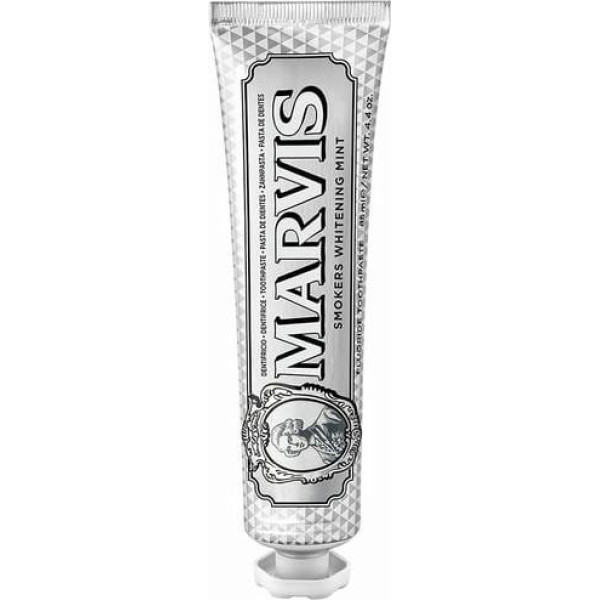 Marvis Smokers Whitening Mint Balinoša zobu pasta smēķētājiem, 25 ml