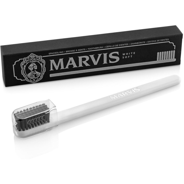 Marvis White Soft Toothbrush Zobu birste (mīksta), 1 gab