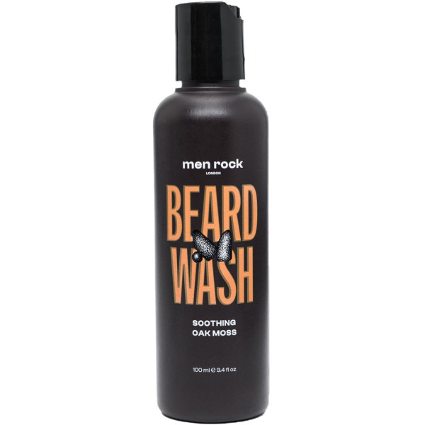 Vīriešu Rock Soothing Oak Moss Beard Wash Nomierinošs bārdas šampūns, 100 ml