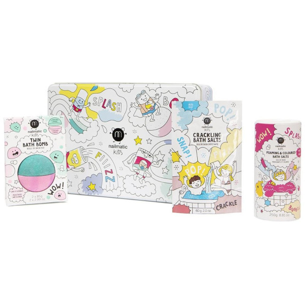 Nailmatic KIDS BATH BOX PINK Vannas rīku komplekts bērniem, 1gab