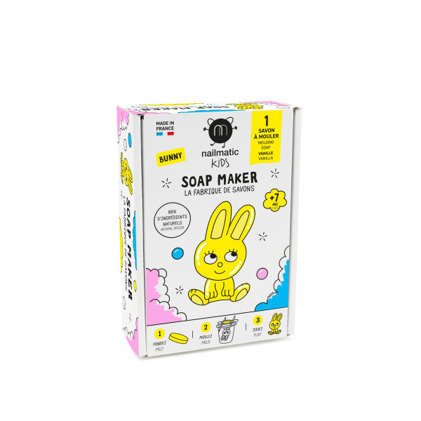 Nailmatic KIDS BUNNY Soap Maker Ziepju pagatavošanas komplekts bērniem, 1gab