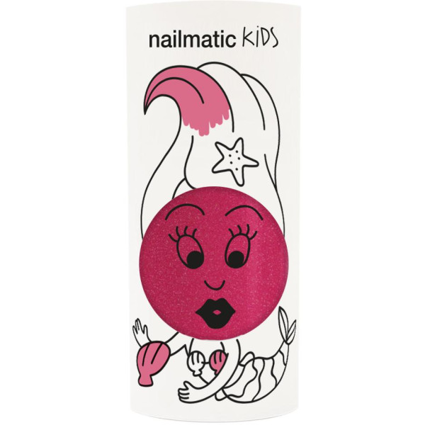 Nailmatic KIDS SISSI Glitter Nail Polish Nagu laka, 8 ml