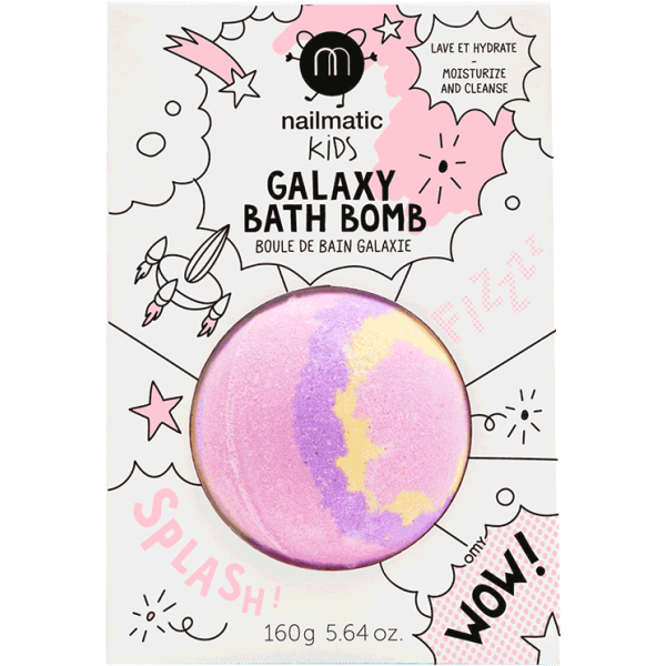 Nailmatic KIDS SUPERNOVA Bath Bomb Vannas burbulis, 160g