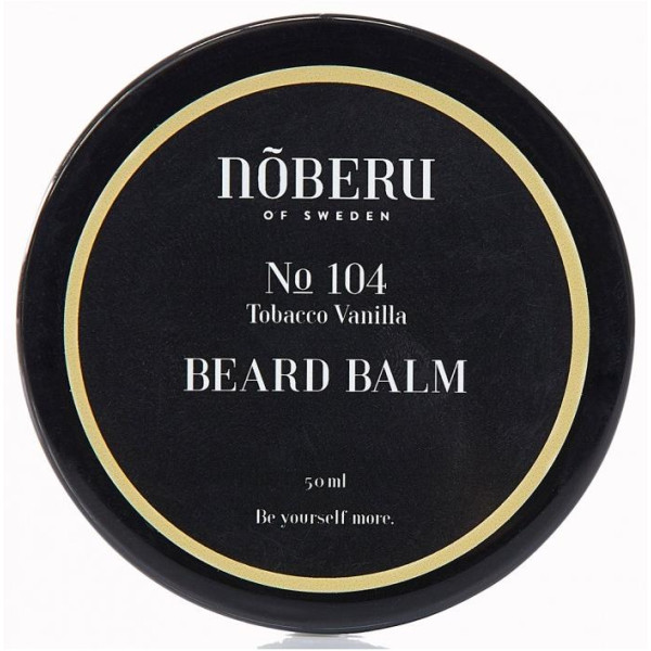 nõberu No 104 Beard Balm Tobacco Vanilla Bārdas balzams, 50 ml