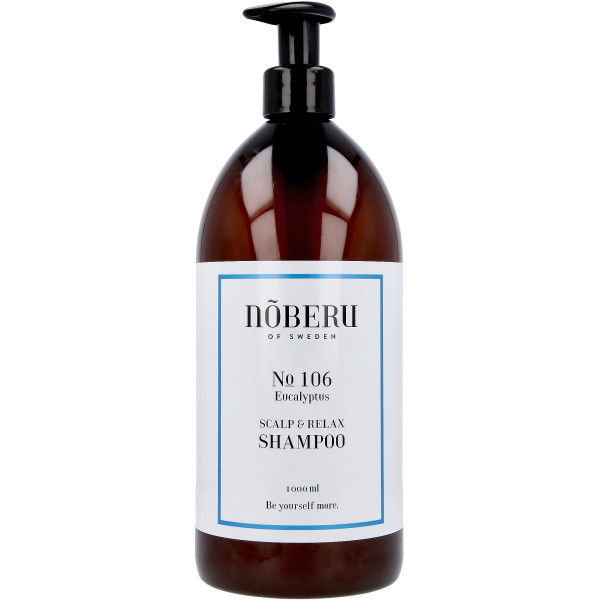 nõberu No 106 Scalp & Relax Shampoo Šampūns jutīgai galvas ādai, 1000 ml