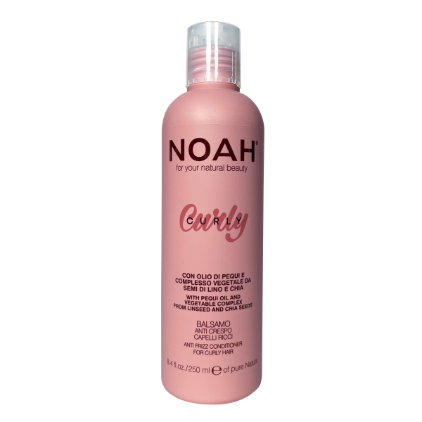 Noah Curly Anti Frizz Conditioner Izlīdzinošs kondicionieris cirtainiem matiem, 250 ml