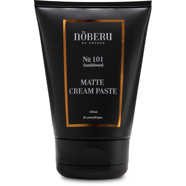 nõberu No 101 Matte Cream Paste Sandalwood matu veidošanas pasta, 100 ml