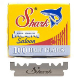 nõberu Shark Half Blades vienas malas skuvekļa asmeņi, 100 gab.