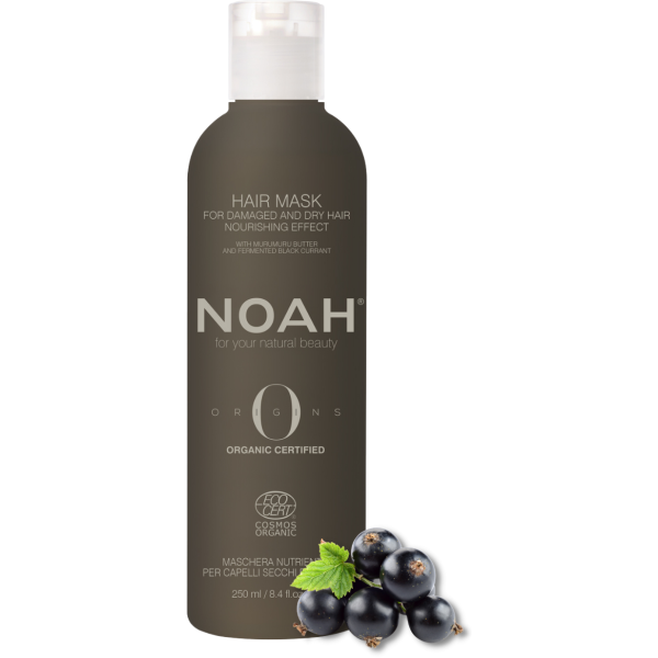 Noah Origins Nourishing Hair Mask Barojoša maska bojātiem un sausiem matiem, 250 ml