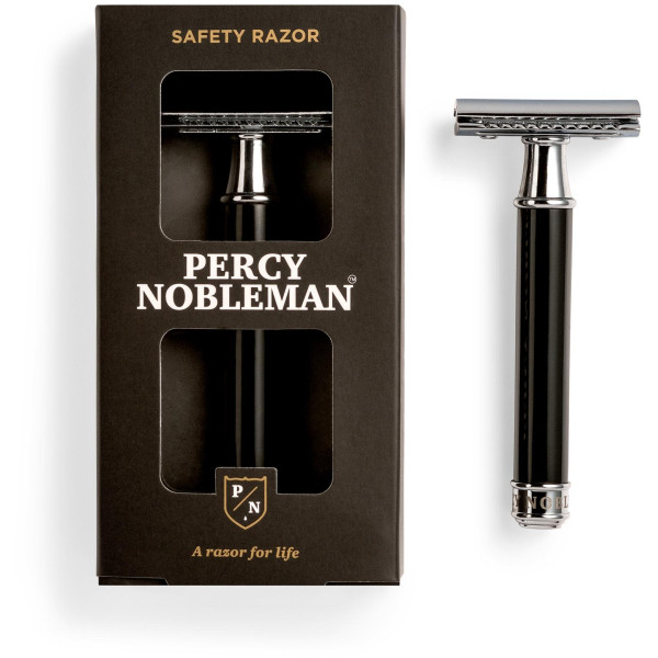 Percy Nobleman Safety Razor skuveklis ar abām malām, 1 gab.