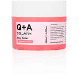 Q+A Collagen Body Butter ķermeņa sviests ar kolagēnu, 200 ml