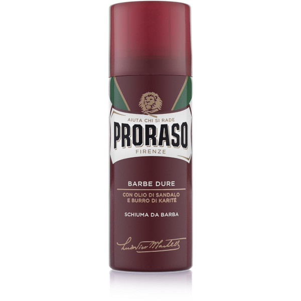 Proraso Red Line Shaving Foam Ādu mīkstinošas skūšanās putas, 50 ml