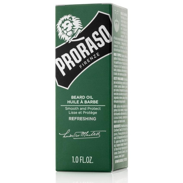 Proraso Refreshing Beard Oil Bārdas eļļa, 30 ml