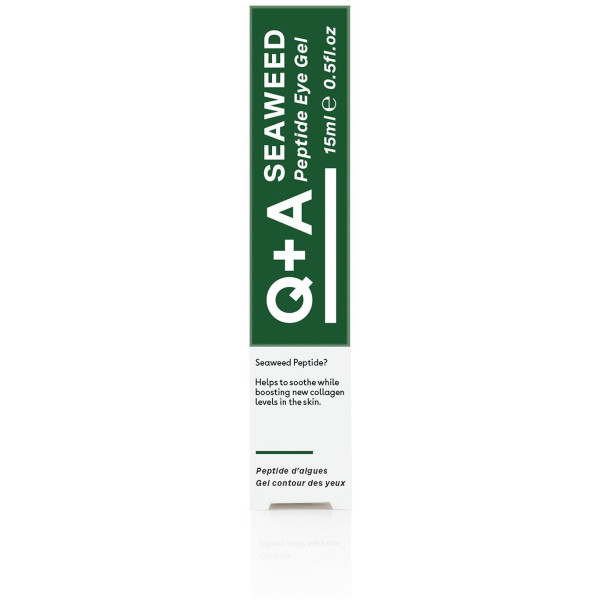 Q+A Seaweed Peptide Eye Gel Acu želeja ar peptīdiem, 15 ml