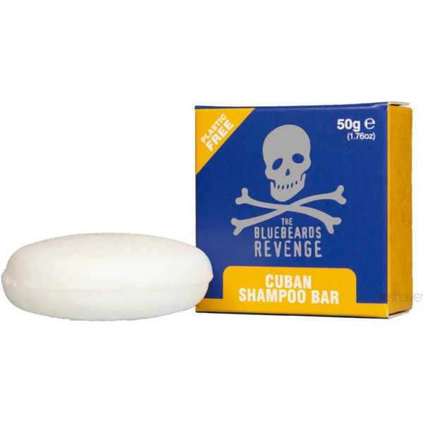 The Bluebeards Revenge Cuban Shampoo Bar Cietais šampūns vīriešiem, 50g