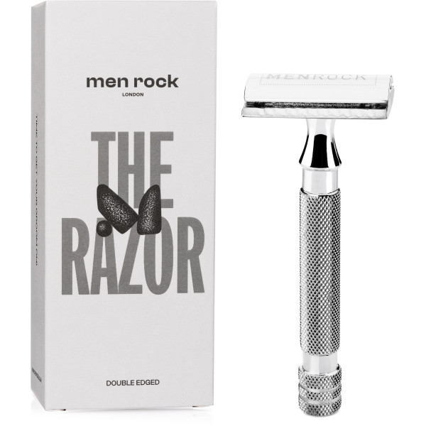 Men Rock The Doubled Edged Razor Skuveklis ar abām malām, 1 gab.