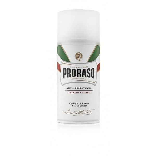 Proraso White Line Shaving Foam Skūšanās putas jutīgai ādai, 300 ml