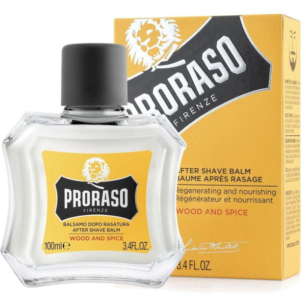 Proraso Wood & Spice balzams pēc skūšanās pēc skūšanās, 100 ml