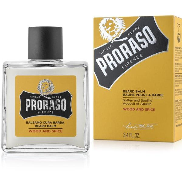 Proraso Wood & Spice bārdas balzams Bārdas balzams, 100 ml