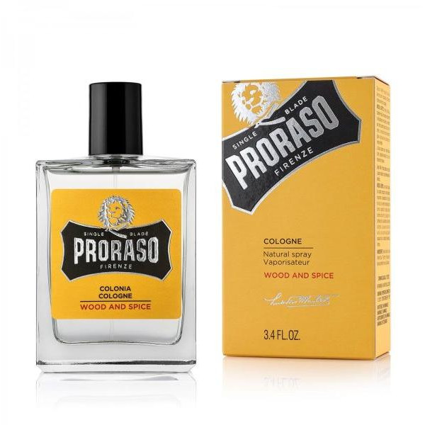 Proraso Wood & Spice Eau de Cologne Ķelne, 100 ml