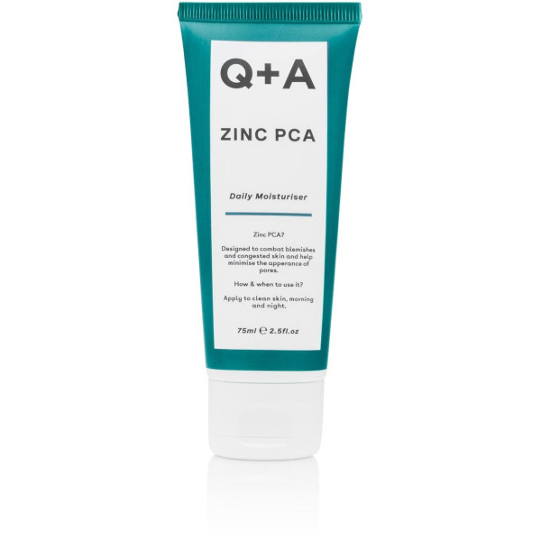 Q+A Zinc PCA Daily Moisturizer Mitrinošs sejas krēms, 75 ml