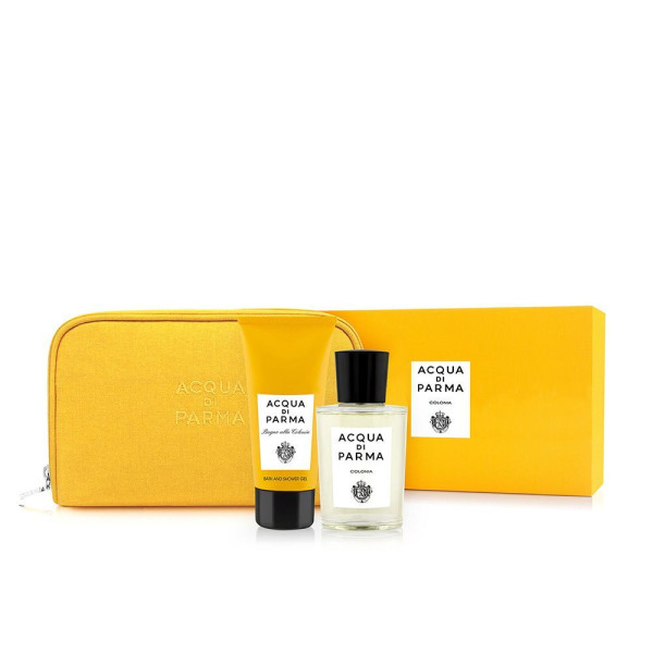 Acqua Di Parma Colonia EDC odekolons vīriešiem, 100 ml + shower gel, 75 ml + cosmetic bag