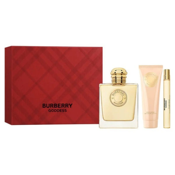 Burberry Goddess EDP parfimērijas ūdens sievietēm, 100 ml + tělové mléko, 75 ml + EDP, 10 ml