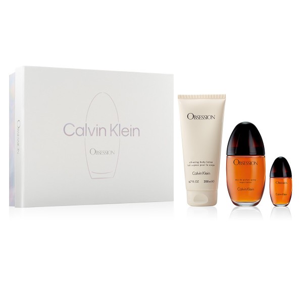 Calvin Klein Obsession EDP parfimērijas ūdens sievietēm, 100 ml + tělové mléko, 200 ml + EDP, 15 ml