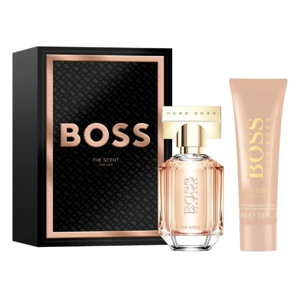 Hugo Boss Boss The Scent For Her EDP parfimērijas ūdens sievietēm ​​, 30 ml + body lotion, 50 ml