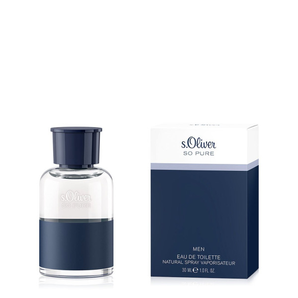 s.Oliver So Pure Men EDT tualetes ūdens ūdens vīriešiem, 30 ml