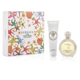 Versace Eros Pour Femme EDT tualetes ūdens ūdens sievietēm, 100 ml + tělové mléko, 150 ml