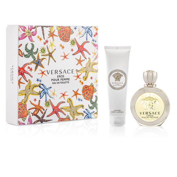 Versace Eros Pour Femme EDT tualetes ūdens ūdens sievietēm, 100 ml + tělové mléko, 150 ml